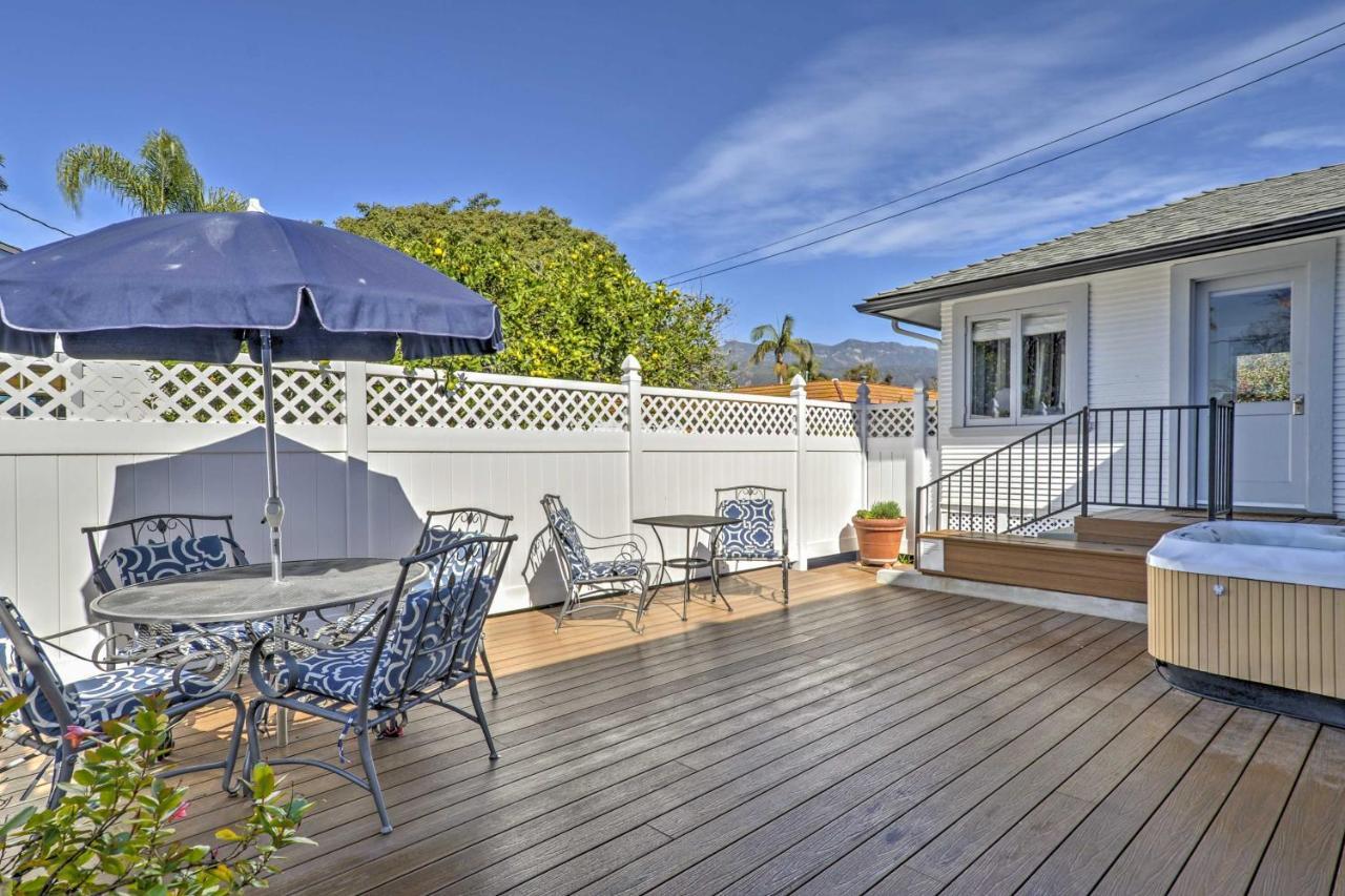 Carpinteria Apt With Hot Tub - 10 Min Walk To Beach! Εξωτερικό φωτογραφία